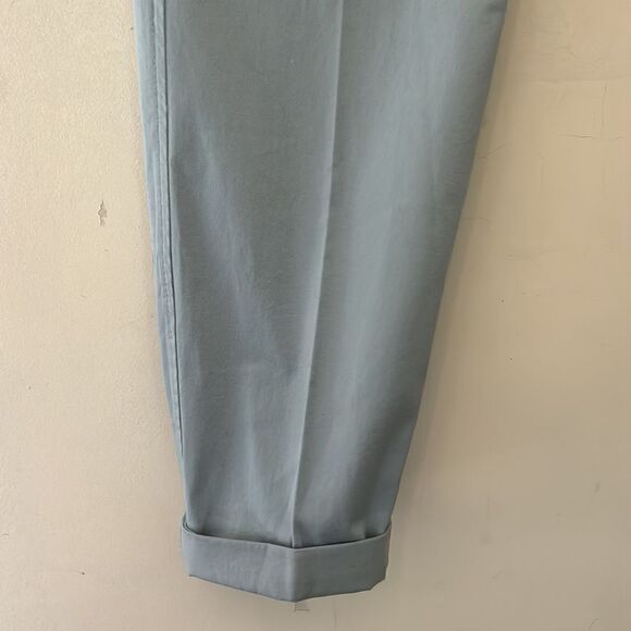 Vince blue cuffed chino pants Size 6 New - Picture 3 of 11